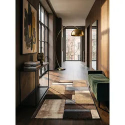 Läufer Kurzflor Beige 80x150 cm - BIENO   Kadima Design
