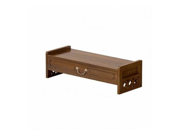 RYUQW3RE Altartisch Desktop-Schrank for buddhistische Schreine Altarständer aus massivem Holz(Brown,M)