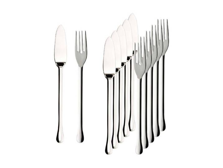 Villeroy & Boch Fischbesteck Victor Fischbesteck 12-tlg. (12-tlg), 6 Personen