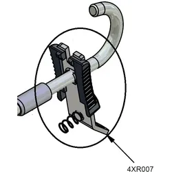 COX Ersatzteil 4X R007 Release Plate Entriegelungsplatte