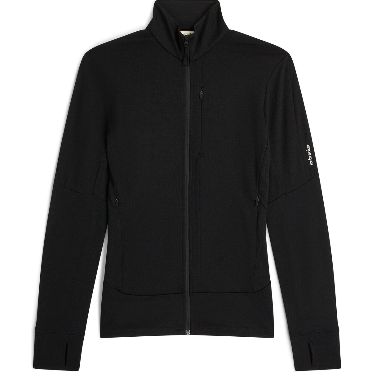 Icebreaker W Mer 260 Quantum IV Long Sleeve Zip black (IB001) M BA56XQIB001-M