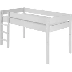 INFANSKIDS »Infanscolor« Kinderzimmer Halbhochbett weiß 208x120x103cm / weiß