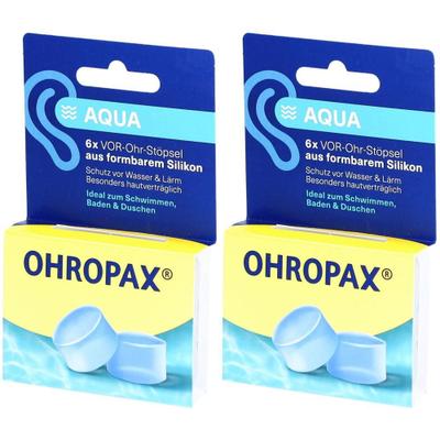 Ohropax Aqua Silikon Vor-Ohr Stöpsel 2x 2x6 St