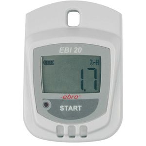 ebro Datenlogger 1601-0044-02, EBI 20-TH1, misst Temperatur und Luftfeuchtigkeit