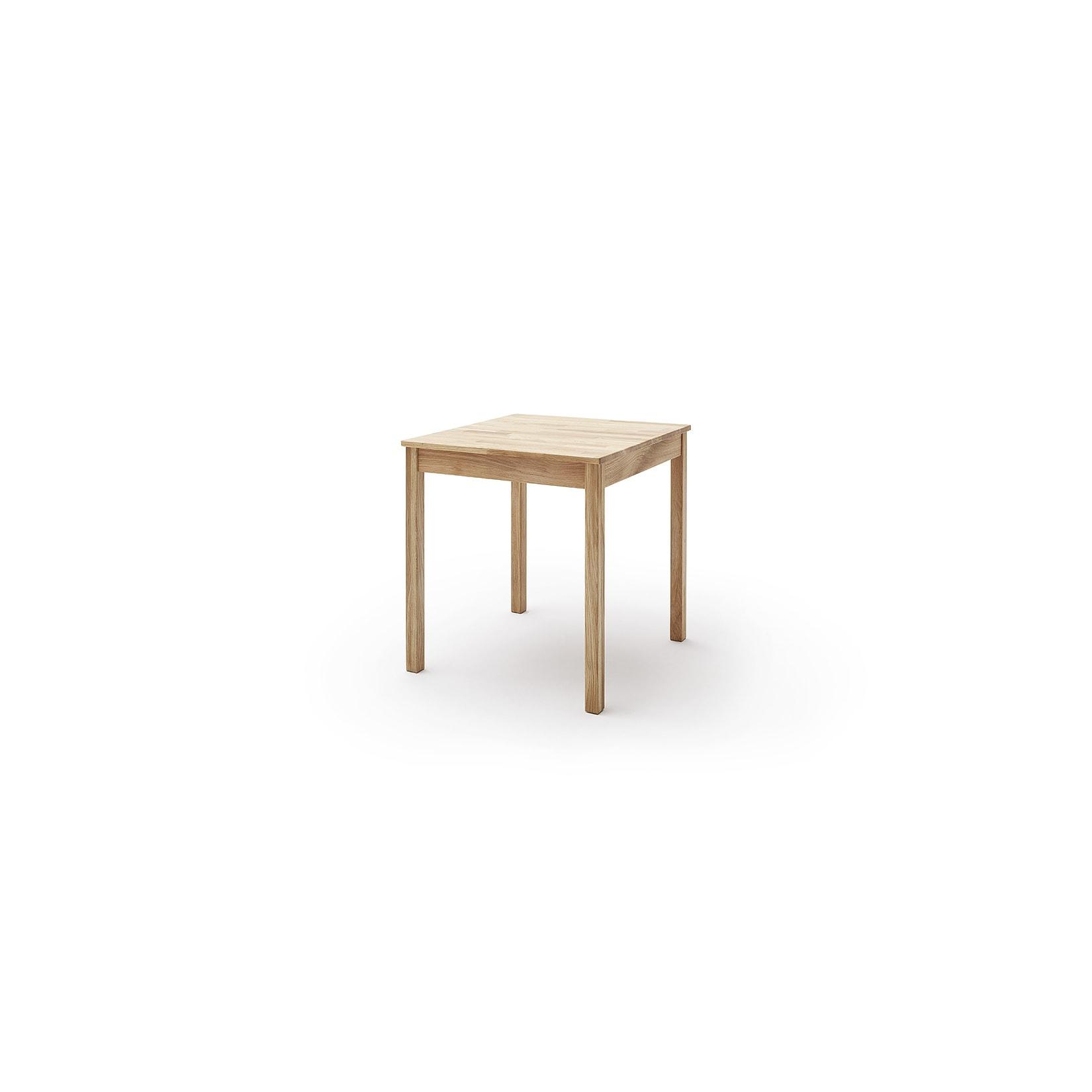 Vaja Möbel Massivholz Esszimmertisch Alfons Wildeiche massiv geölt 70 x 70 cm