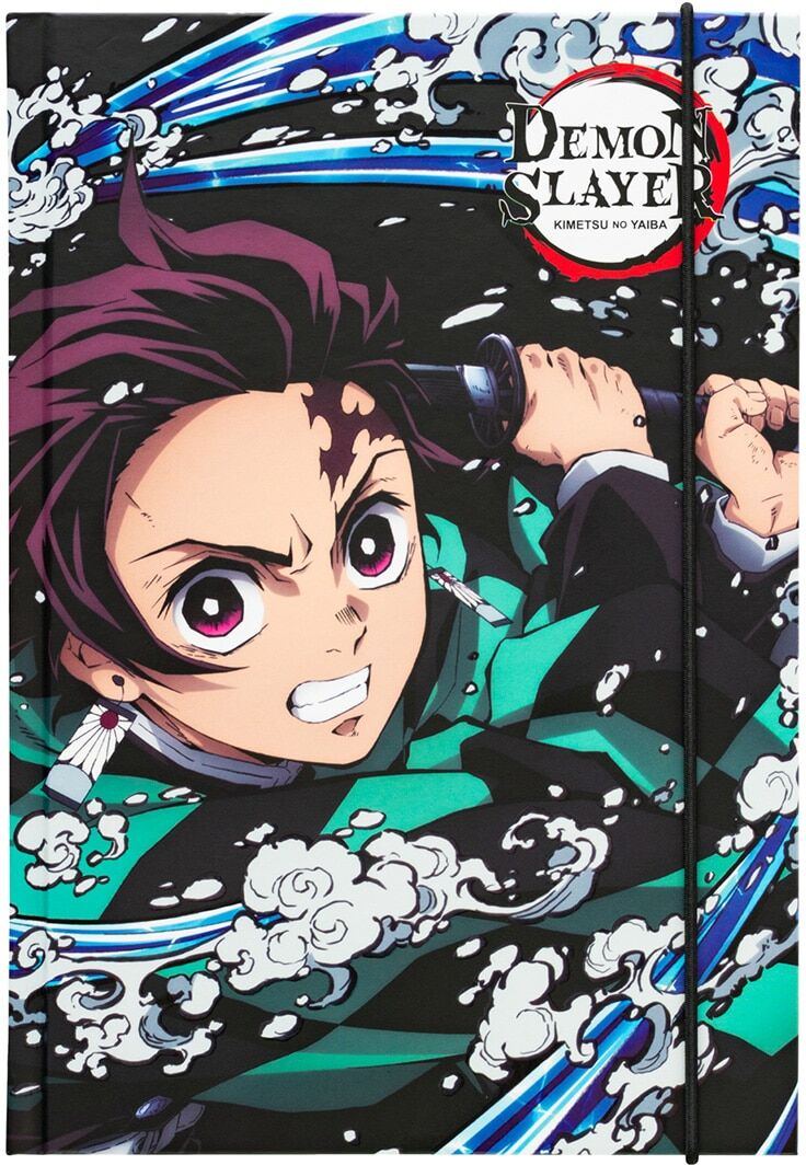 Grupo Erik Cuaderno A5 Demon Slayer Demon Slayer . Verde