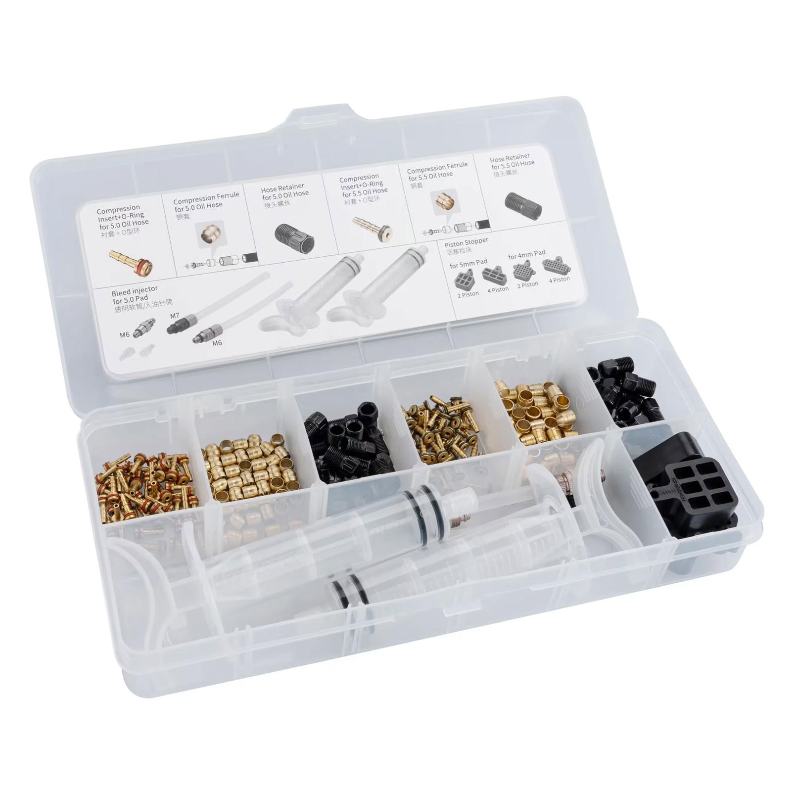 Tektro Schijfrem Service-kit Voor 5.0/5.5 Mm Remleidingen (ABOT001056)