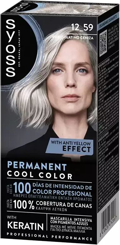 Syoss Permanent Cool Color 1 Unit 12.59-Rub Plat Cen