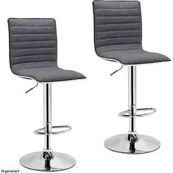 HTI-Living, Barhocker, Barhocker 2er Set Jax