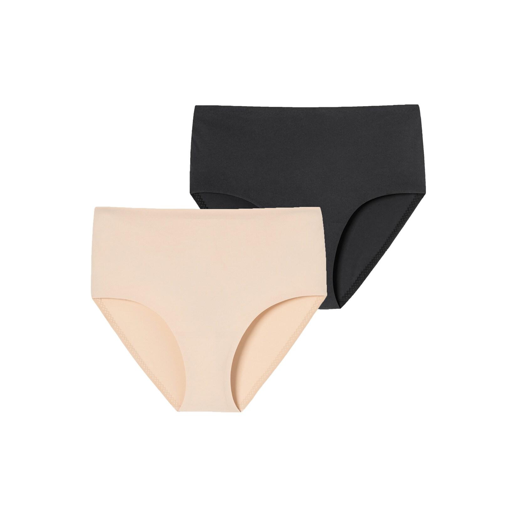 Schiesser Damen Maxislip Invisible Soft 2er Pack
