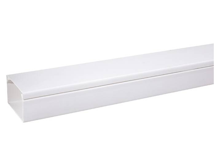 Kabelkanal Weiss 2 m 6 × 4 cm