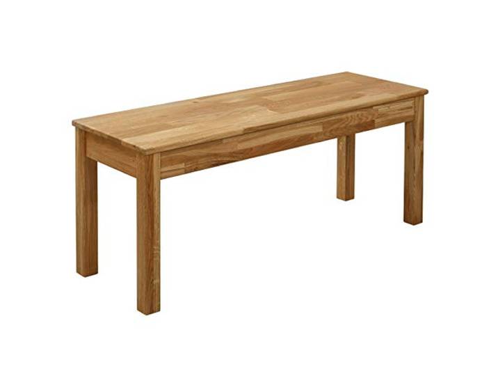 Krok Wood Sitzbank Tomas aus Massivholz (Eiche, 100 x 35 x 45 cm)
