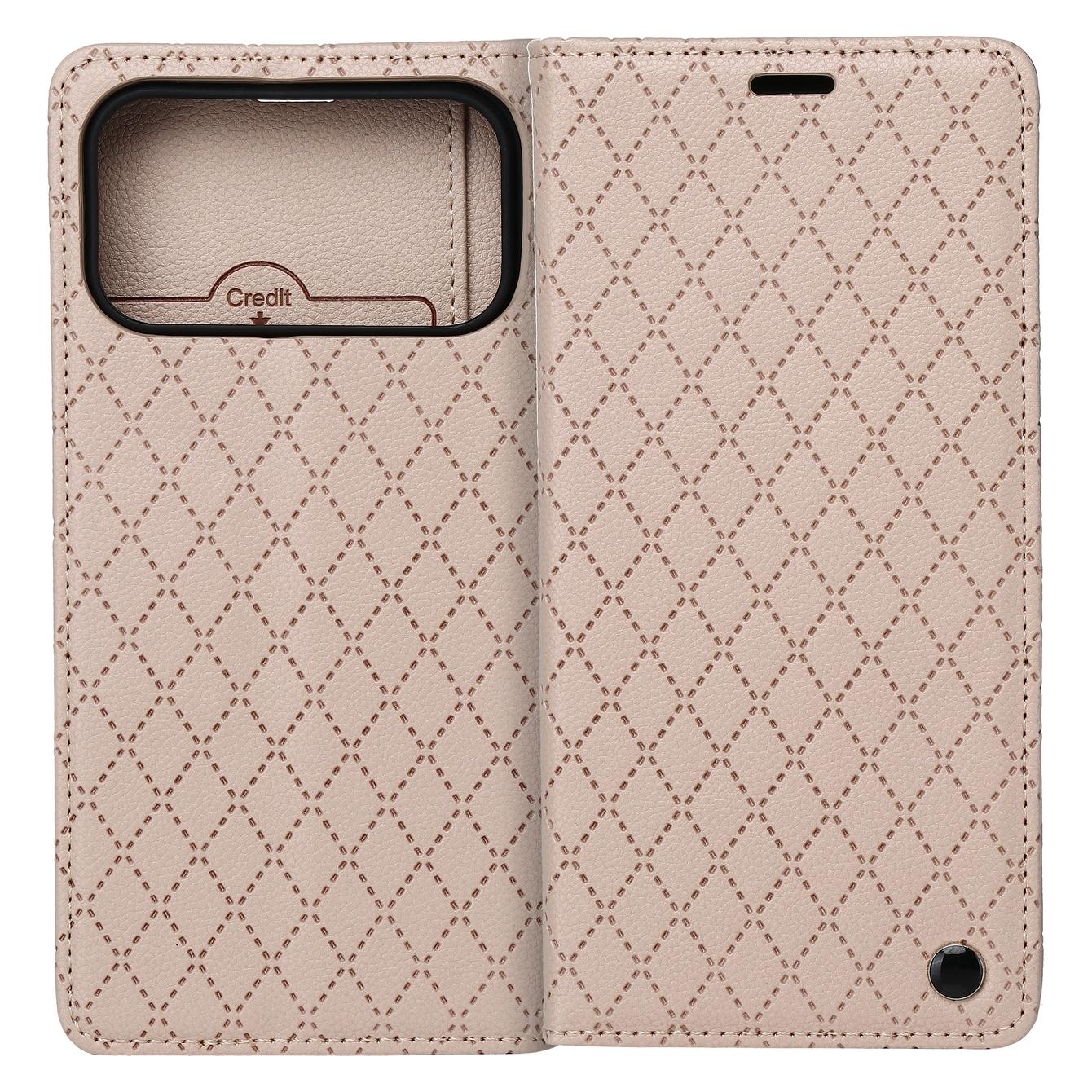 OEM Smart Caro Hülle für iPhone 17 Pro Max / iPhone 18 Pro Max 6,9" beige (Apple iPhone 17 Pro Max, Apple iPhone 18 Pro Max) (71845155)