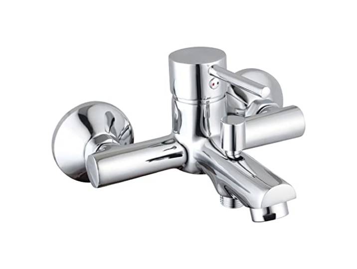 SCHÜTTE Mischbatterie für Bad Dusche Chrom Wannenarmatur Duscharmatur Dusche
