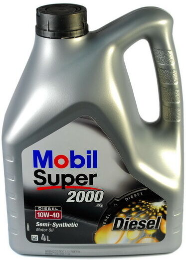 Motoröl MOBIL 150869 SUPER 2000 DI 10W40 4L