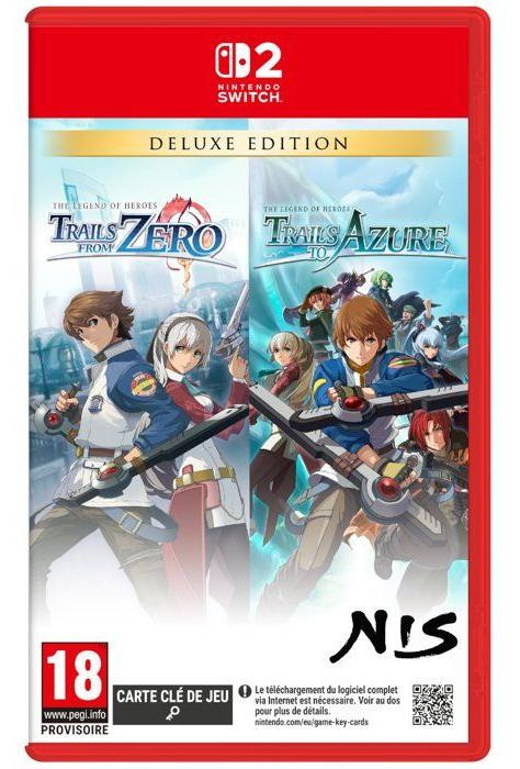 Microids The Legend of Heroes: Trails from Zero + Trails to Azure Deluxe Editie voor Nintendo Switch