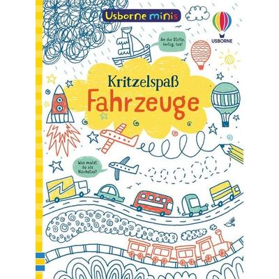Usborne Minis: Kritzelspaß Fahrzeuge, Taschenbuch von Simon Tudhope, Usborne, 978-1-78941-531-5