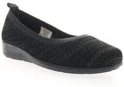 Wide Width Women's Yen Flat by Propet in Black (Size 7 W)