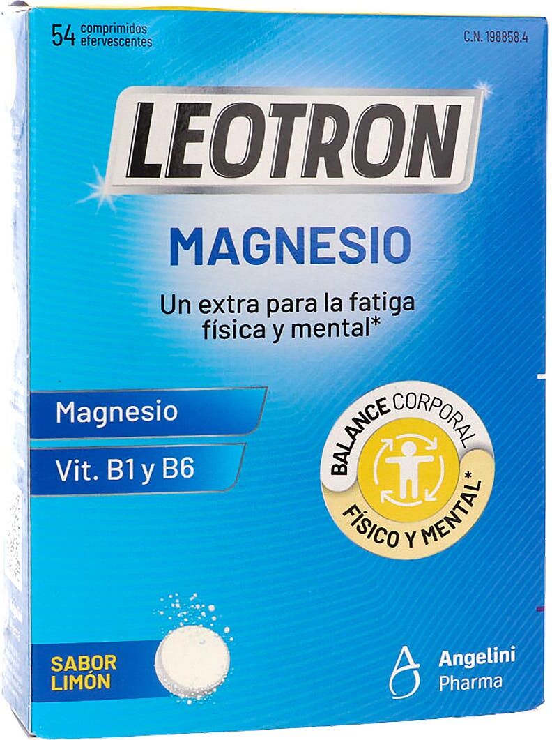 LEOTRON Magnesio Triple Acción 54caps