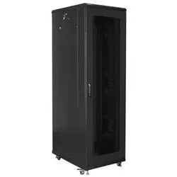 Lanberg rack cab. 19inch free-standing (42 HE, 19 Zoll Rack), Serverschrank, Schwarz