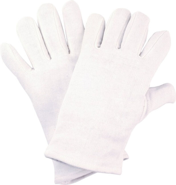 Gants T. 7 blanc tricot en coton cat. I NITRAS (5310)