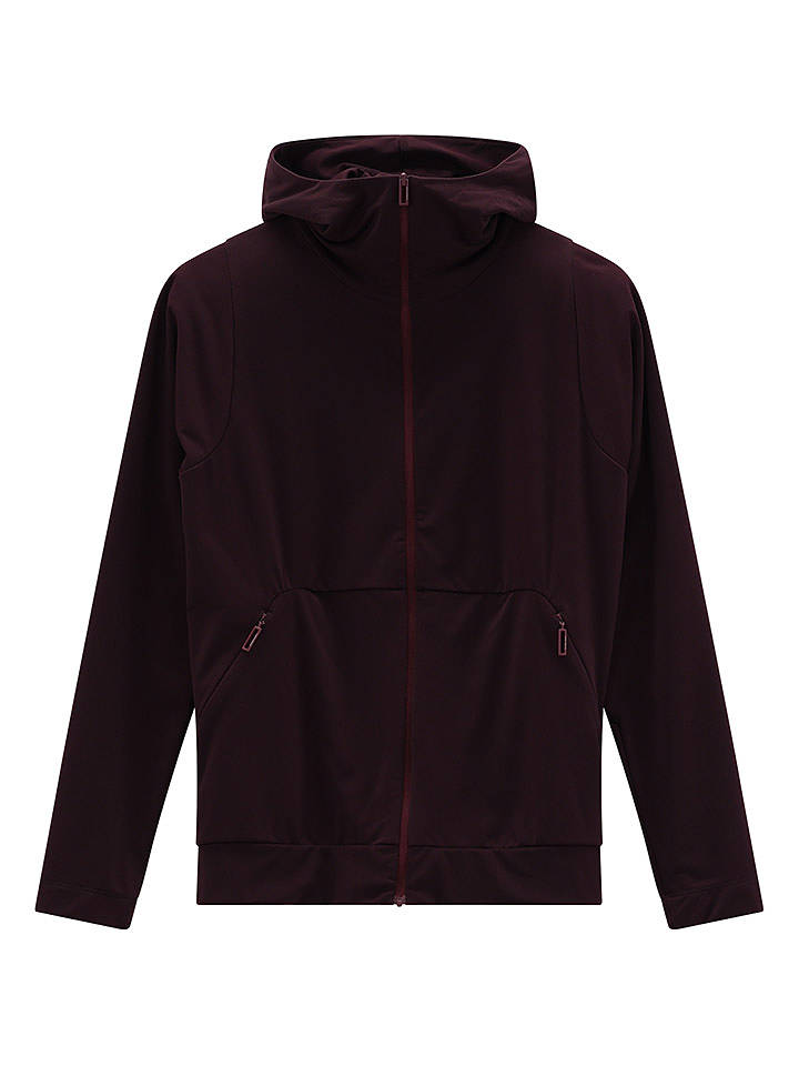 Jeanne Baret Sweatjacke "Reunion" in Pflaume - 38
