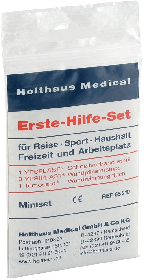 Erste Hilfe Miniset 1stk