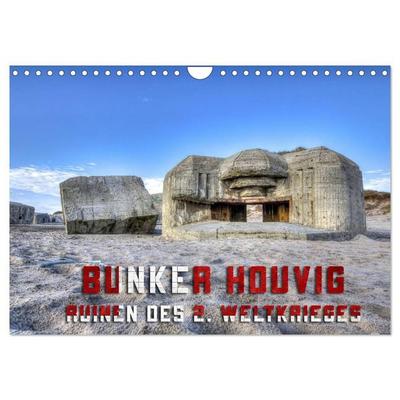 Bunker Houvig (Wandkalender 2027 DIN A4 quer), CALVENDO Monatskalender
