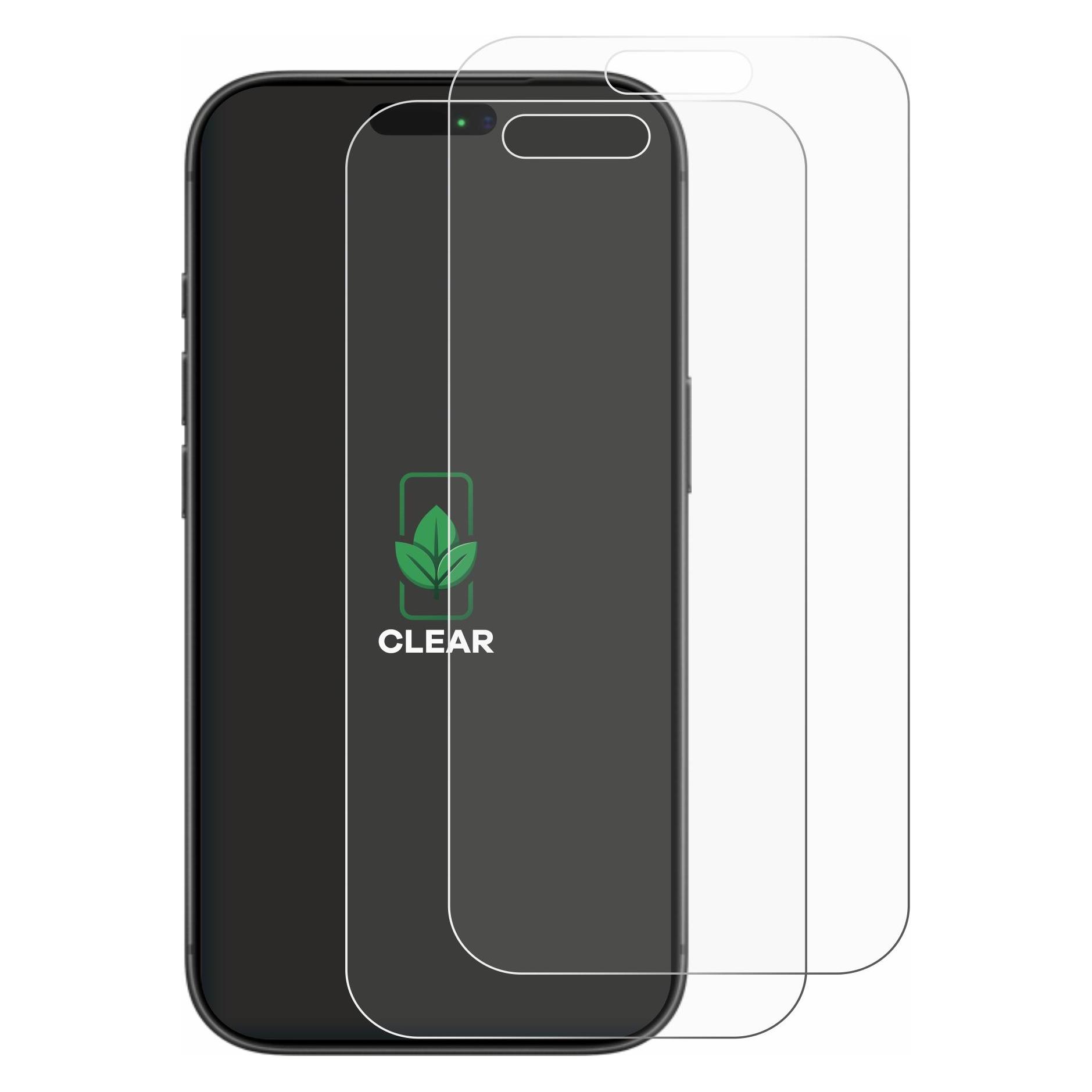 ScreenLeaf Schutzfolie für Apple iPhone 17 Pro Displayschutz Display Schutz Folie Klar Transparent (2 Stk., Apple iPhone 17 Pro) (6160113)