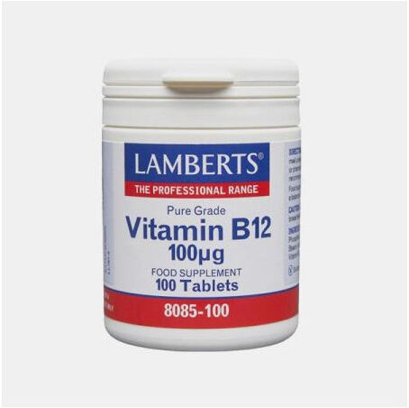 LAMBERTS VITAMINA B12 100ug 100 COMPRIMIDOS