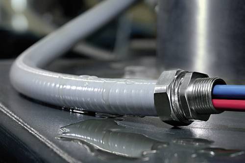 HellermannTyton 166-40304 PSRSC25 Wellrohr Grau 21mm Meterware