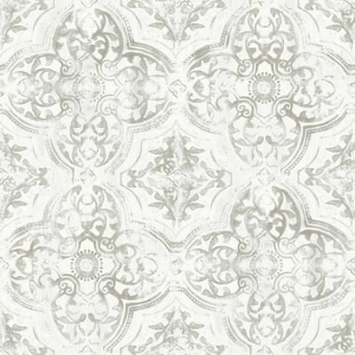 Inspired by Color Quartet White & Neutral Wallpaper