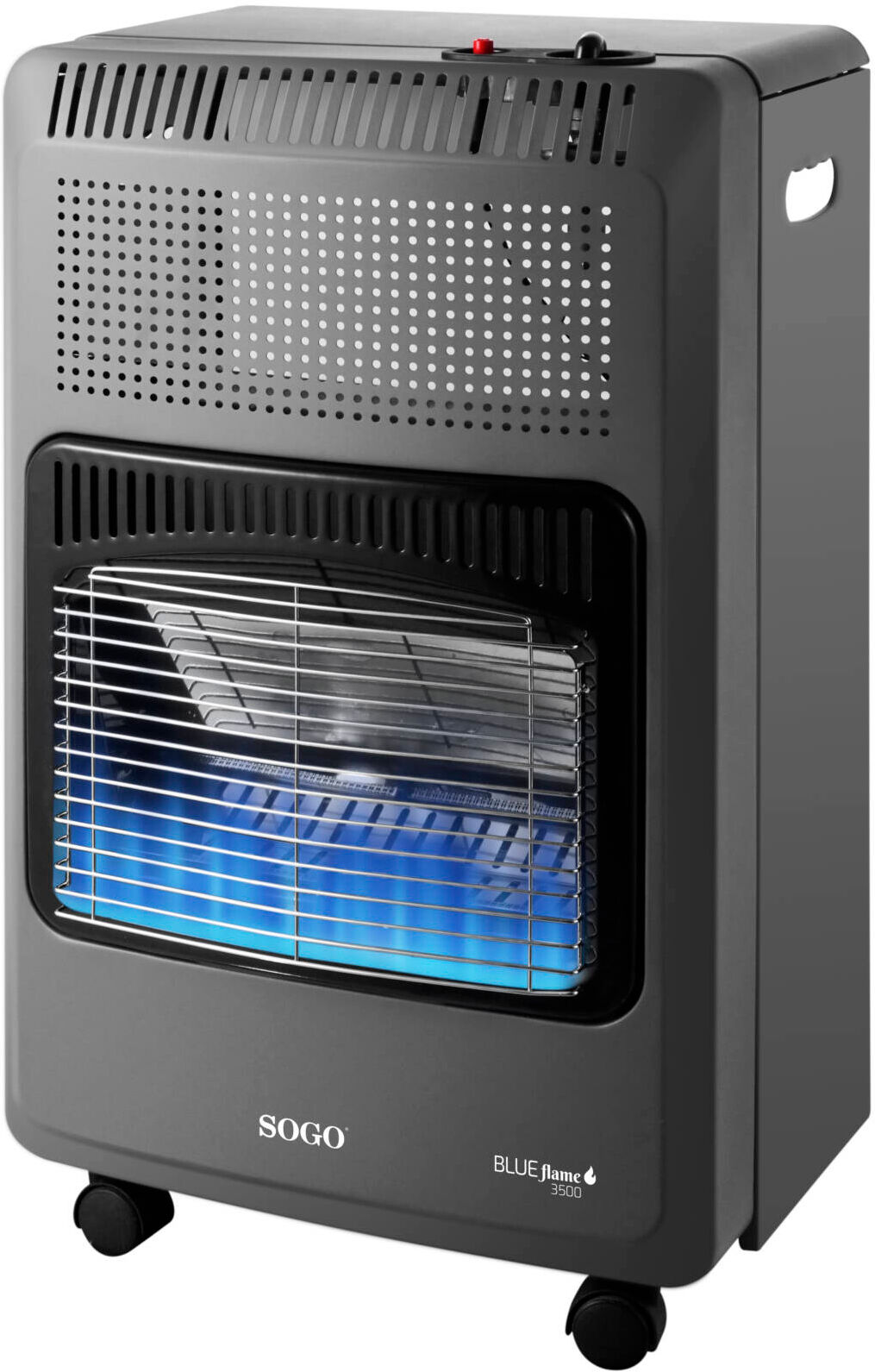 Sogo Estufa plegable CAL-SS-18291 blueflame 3500. Negro