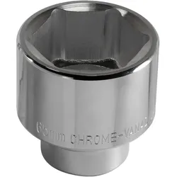 SW-Stahl, Steckschlüssel + Stecknuss, 07675L-65 Steckeinsatz 1 Zoll-65 mm (65 mm)