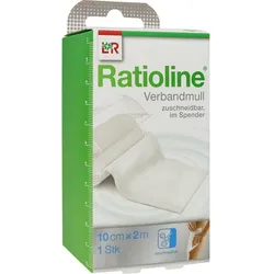Ratioline Acute Verbandmull Gerollt 10cmx2M 1 ST