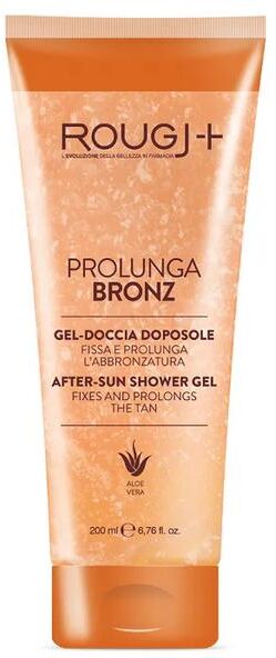 Rougj + Prolunga Bronz Gel Doccia Doposole Corpo Abbronzatura Luminosa e Duratura 200 ml