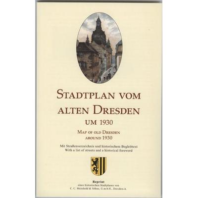 Stadtplan vom alten Dresden um 1930 /Map of Old Dresden Around 1930, Sonstige von Michael Schmidt, Sonnenblumen-Verlag Dresden, 978-3-9811501-2-4