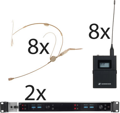 Sennheiser EW-DX 8x HSP EW Q1-9 Set Beige