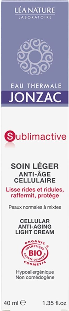 Jonzac Sublimactive Anti Age Crema Ligera 40 ml