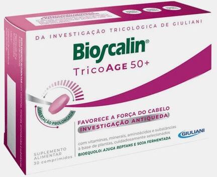 BIOSCALIN TRICOAGE 50+ ANTIQUEDA 30 COMPRIMIDOS