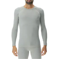 UYN Evolutyon langarm Funktionsshirt Herren J914 - nautical grey/pearl/pearl XXL