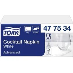 Tork, Servietten, Cocktailserviette (24 x 23.80 cm)