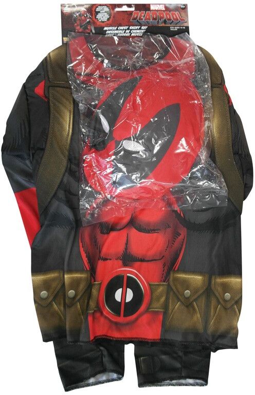 Top luxe + cagoule Deadpool adulte - Rubies