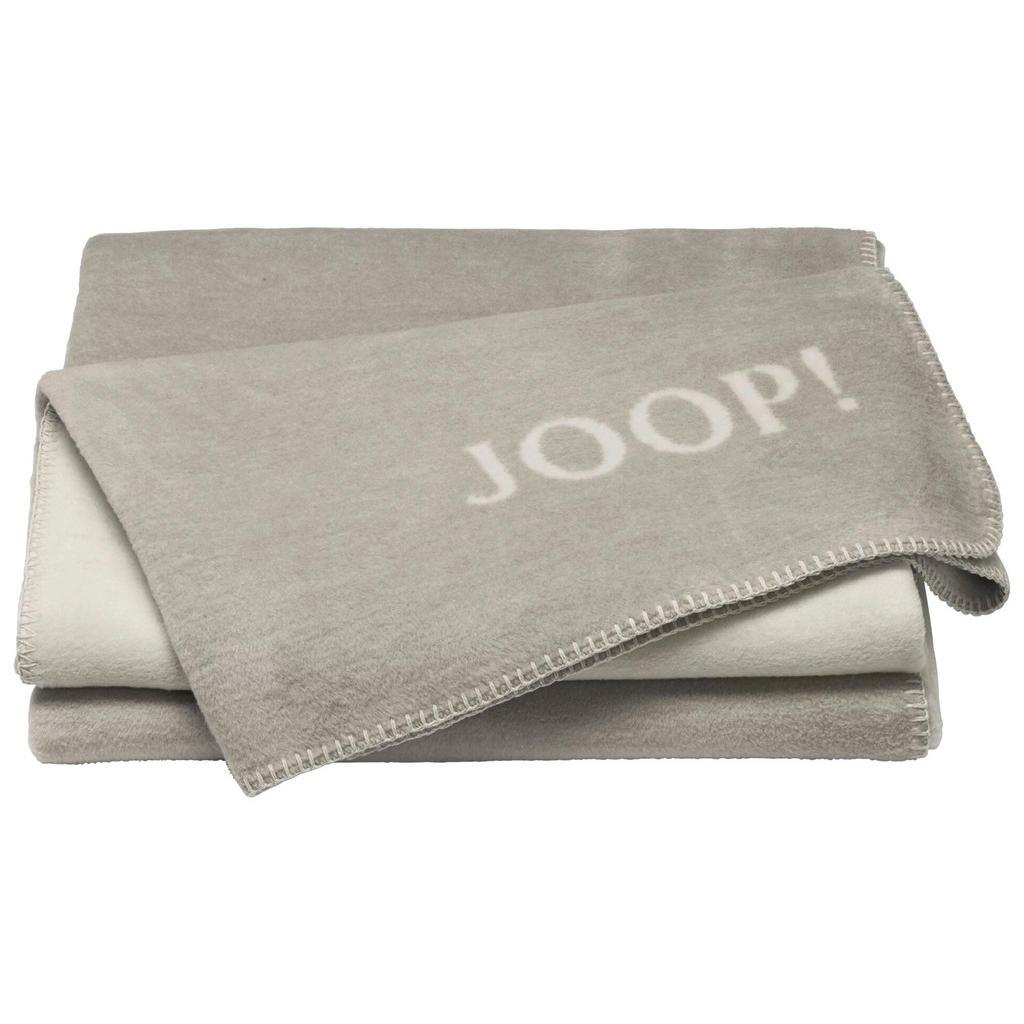 Joop! Plaid , Sandfarben , Textil , Uni , 150x200 cm , Made in Germany , Kettelrand, Double face , Heimtextilien, Wohntextilien, Decken, Plaids
