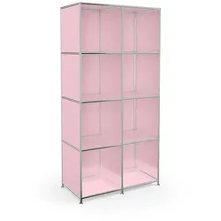 Aktenregal System 4 Metall Rosa
