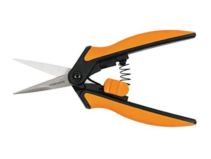 Fiskars Microtip Tuinschaar SP13, Lengte: 21,5 cm