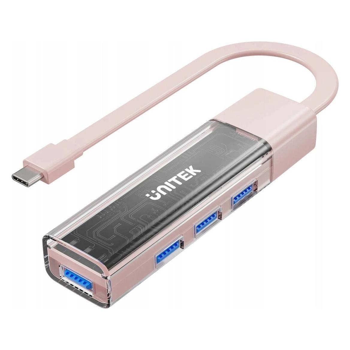 Unitek bidirectional hub USB-C/USB-A - 4x USB-A (USB-A, USB-C, 4 Ports) (H1319APK01)