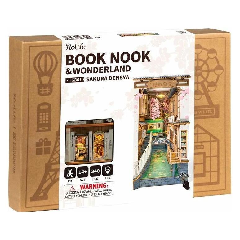Rolife Sakura Densya - Book Nook (TGB01)