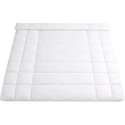 Traumschlaf Alpaka Bettdecke Kapok leicht, Füllung: 97% Alpakawolle 135x200 cm - weiß