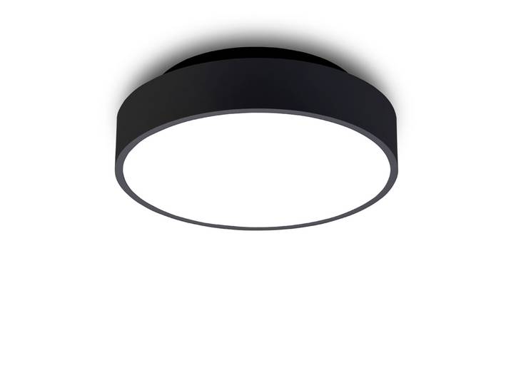 Luna C260 LED Deckenleuchte 2700K Schwarz - Antidark - Wohnzimmer - Metall